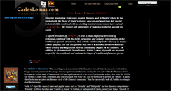 Desktop Screenshot of carloslomas.com